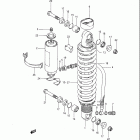 RM125 1984-1985 Shock absorber (model e)