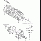 RM250 1984-1985 Сцепление