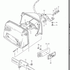 GS700E, ES, 1985 Задний фонарь