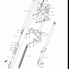 RM80 1983-1985 Front fork (model d)