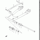 GS450L 1985-1988 Маятник задний
