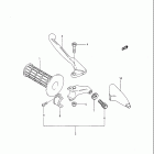 RM125 1984-1985 Left handle grip (model f)