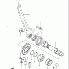 RM125 1984-1985 Кик стартер