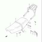 SP250 1985 Сидение