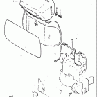 DR125 1984 Head lamp housing