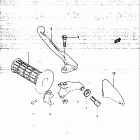 RM500 1983-1984 Left handle grip