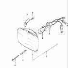 DR100 1983-1984 Фара