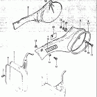 RM500 1983-1984 Обтекатель рамы