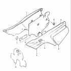 DR100 1983-1984 Frame cover (model e)