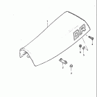 DR100 1983-1984 Сидение