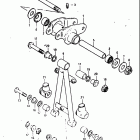 DR125 1984 Cushion lever
