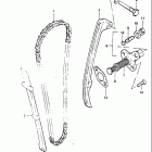 DR100 1983-1984 Цепь ГРМ
