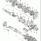 DR100 1983-1984 Трансмиссия