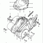 DR125 1984 Crankgase cover