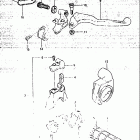 RM500 1983-1984 Right handle switch