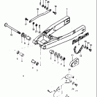 DR125 1984 Маятник задний