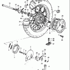 PE175 1984 Заднее колесо