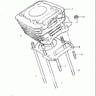 DR125 1984 Цилиндр