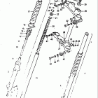 DR125 1984 Передняя вилка