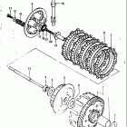 DR125 1984 Сцепление