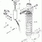 RM500 1983-1984 Shock absorber (model d)