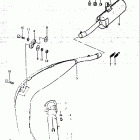 RM500 1983-1984 Muffler (model d)