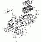 GS750T 1982-1983 Air cleaner (model z)