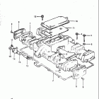 GS750T 1982-1983 Cylinder head cover (model d)