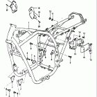 GS750T 1982-1983 Рама