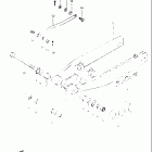 DR250 1982-1983 Rear swinging arm (model z)