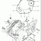 SP250 1982-1983 Crankcase cover (model z)