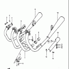 GS650GL 1983 Глушитель
