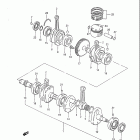 GS1100S 1983 Коленвал
