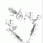 SP125 1982-1983 Распределительный вал-клапана