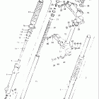 DR125 1982-1983 Front fork (model d)