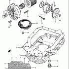 GS650GL 1983 Oil pump-oil filter