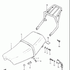 SP250 1982-1983 Сидение