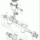 DS80 1983 Коленвал