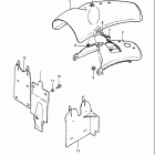 SP125 1982-1983 Заднее крыло