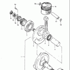 SP125 1982-1983 Коленвал