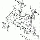 RM250 1982-1983 Cushion lever (model d)