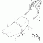 SP125 1982-1983 Сидение