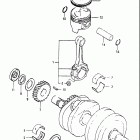 GS450TX 1983 Коленвал