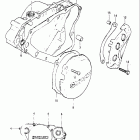 RM125 1983 Крышки картера