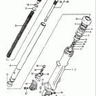 GS1100E,ES 1982-1983 Front damper (gs1100esd)