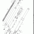 GR650, X TEMPTER 1983 Front damper (gr650xd)