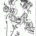 GS850G 1982-1983 Speedometer-tachometer