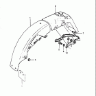 GS750S 1983 Заднее крыло