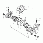 GS1100E,ES 1982-1983 Rear calipers