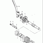 SP125 1982-1983 Кик стартер